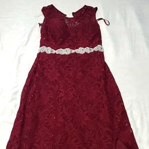 Maroon size 9 dress